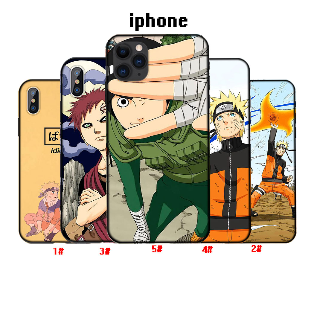 Mềm Ốp Lưng Nhân Vật Phim Anime Naruto Nhiều Mẫu Mã Cho Điện Thoại Iphone X Xr Xs Max 5 6 5s 6s 7 8 Plus Se Ui05