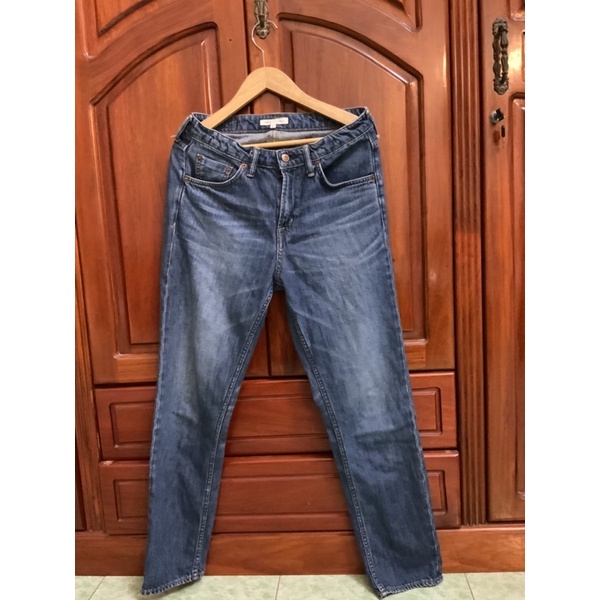 Quần Mom jeans Cạp cao American Holic