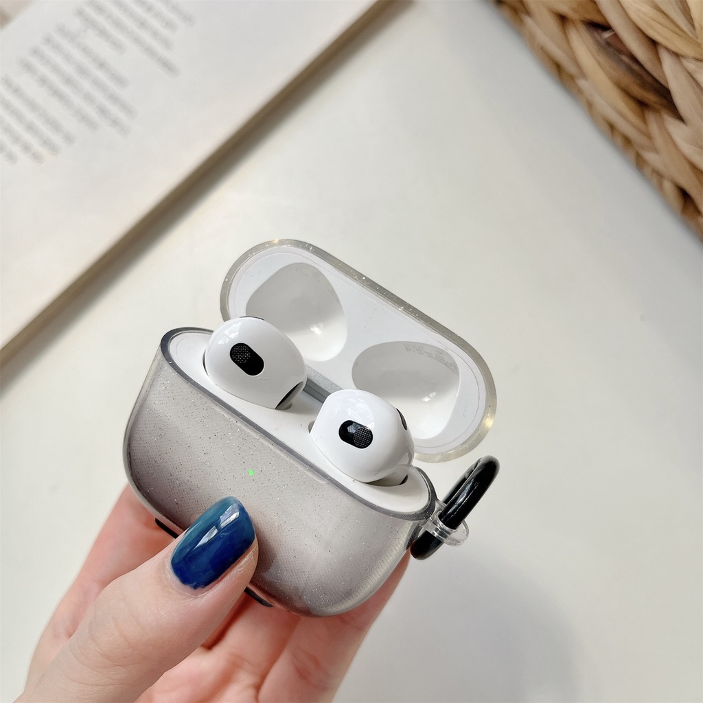 Vỏ Bảo Vệ Hộp Sạc Tai Nghe Bluetooth Không Dây AirPods 1 2 pro 3 2021 gen3 Bằng TPU Mềm Chống Sốc