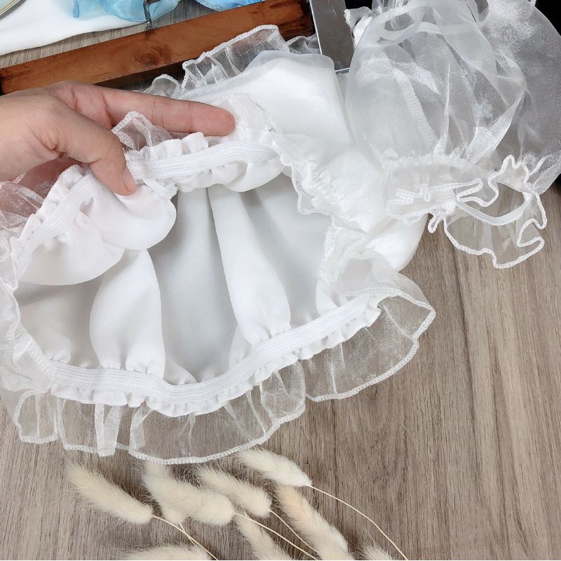 Áo voan kiến rút ngực siêu xinh