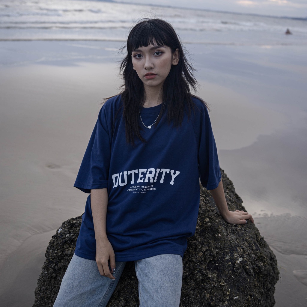 Áo thun nam nữ local brand unisex Outerity Retro Font Collection v3.0 / ORT.B 140-141