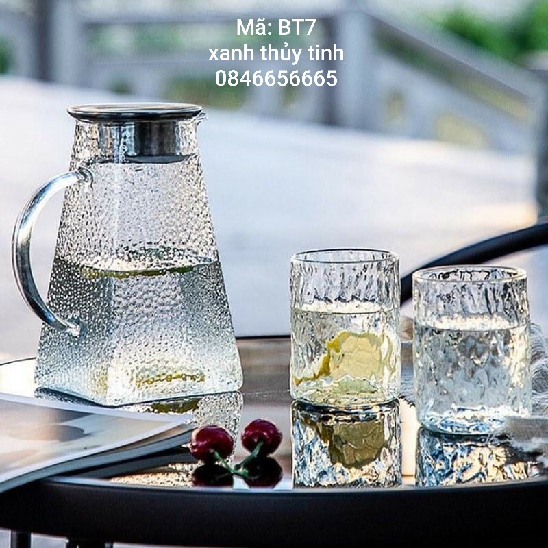 Bình thuỷ tinh sần 1,2lít (BT7)