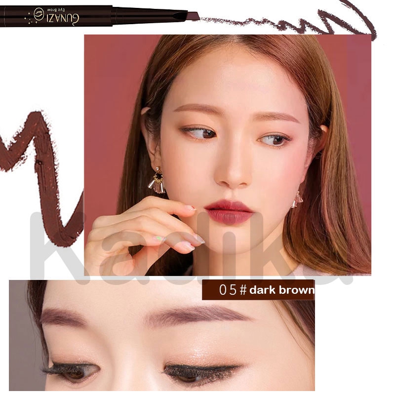 Bút kẻ lông mày xoay tự động chống nước lâu trôi phù hợp cho người mới bắt đầu học trang điểm | BigBuy360 - bigbuy360.vn