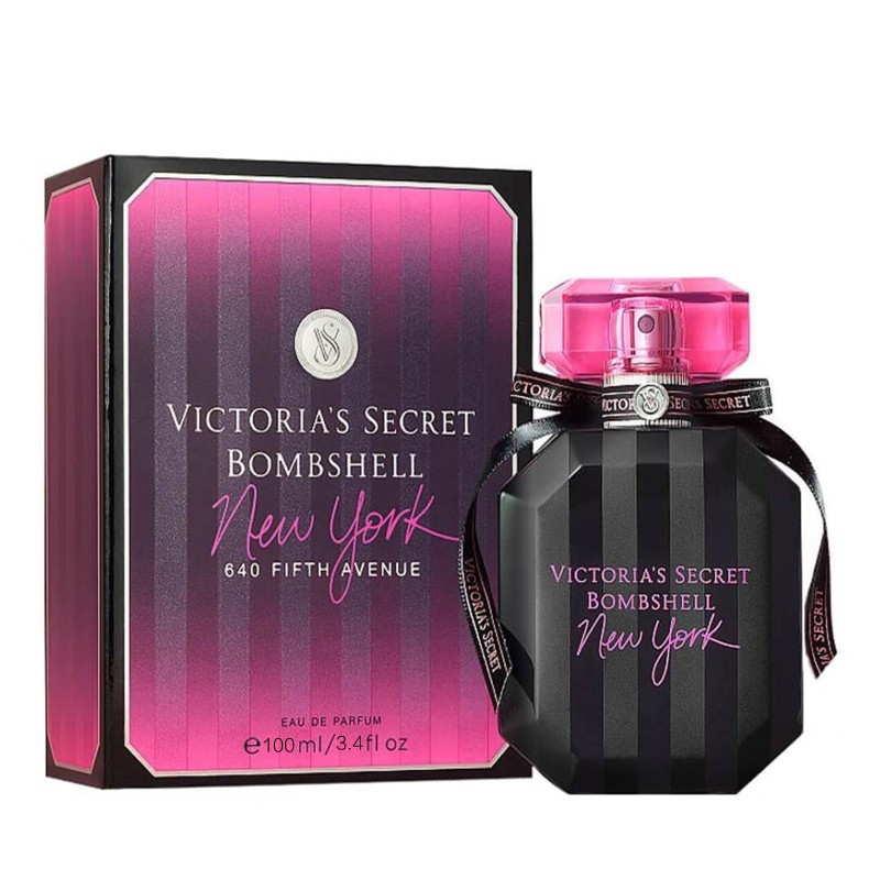 Nước Hoa Nữ Bombshell New York Victoria’s Secret EDP hương hoa nhài, ngọt ngào, quyến rũ - 100ml