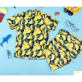 Bộ đi biển trái cây sịn sò 🍌🍌 tc02