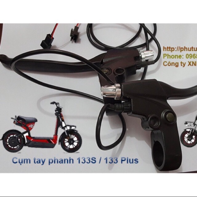 Đôi tay phanh cơ xe máy điện 133s.133s plus