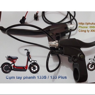 Đôi tay phanh cơ xe máy điện 133s.133s plus