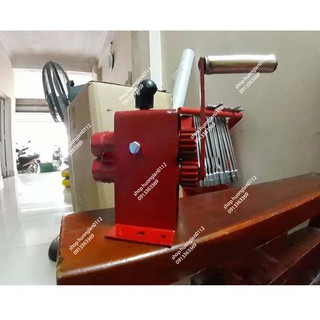 Máy ép biển số INOX xe máy - ô tô