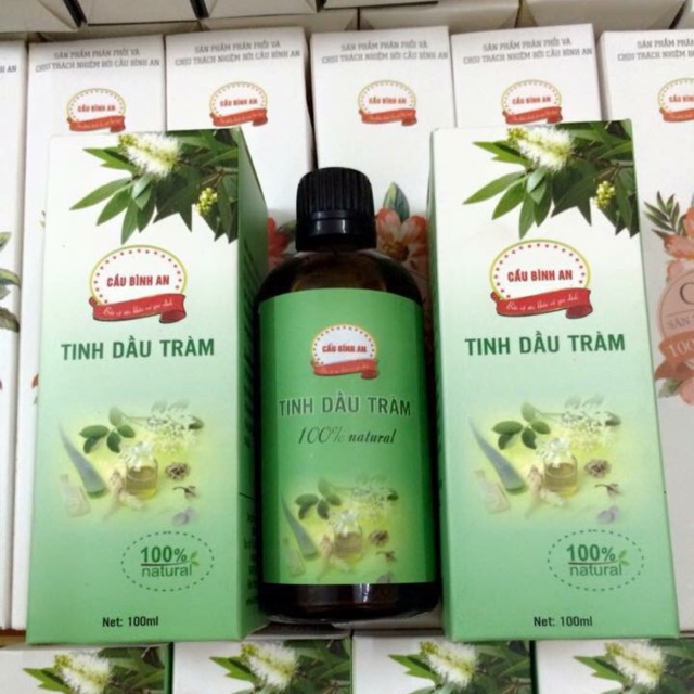 TINH DẦU TRÀM HUẾ NGUYÊN CHẤT CẦU BÌNH AN 50ML