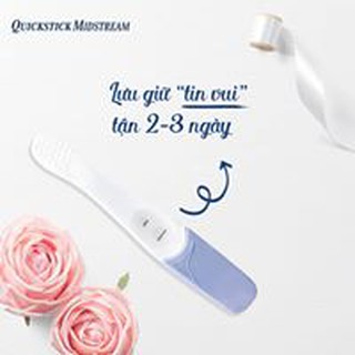 Que thử thai quickstick midstream - dòng sản phẩm thử thai cao cấp từ mỹ - ảnh sản phẩm 4