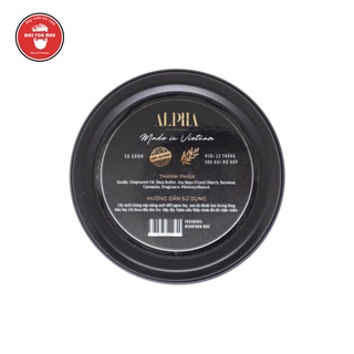Sáp vuốt tóc Alpha Clay Wax