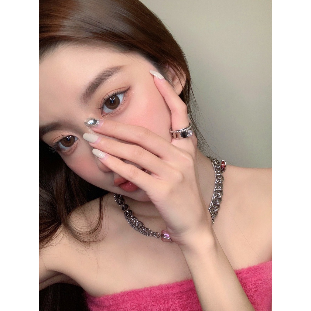 Kính áp tròng JYJHE Series 14.20mm màu nâu độ 0-8.00