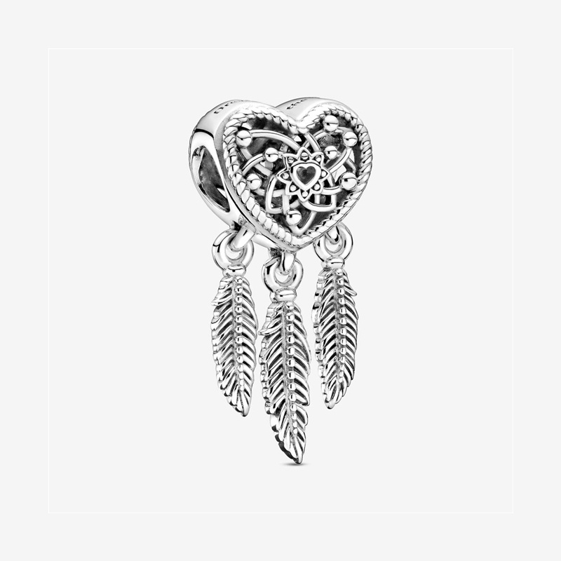 Chuỗi Hạt Tự Làm Vòng Tay Hình Trái Tim/Dream Catcher