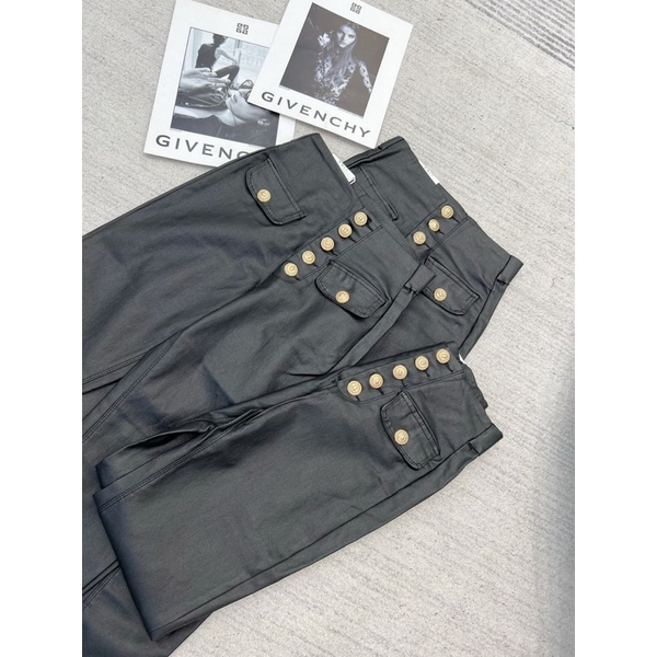 QUẦN SKINNY DA ÔM KHUY DỌC TÚI NẮP HÀNG QCL1 MS21377