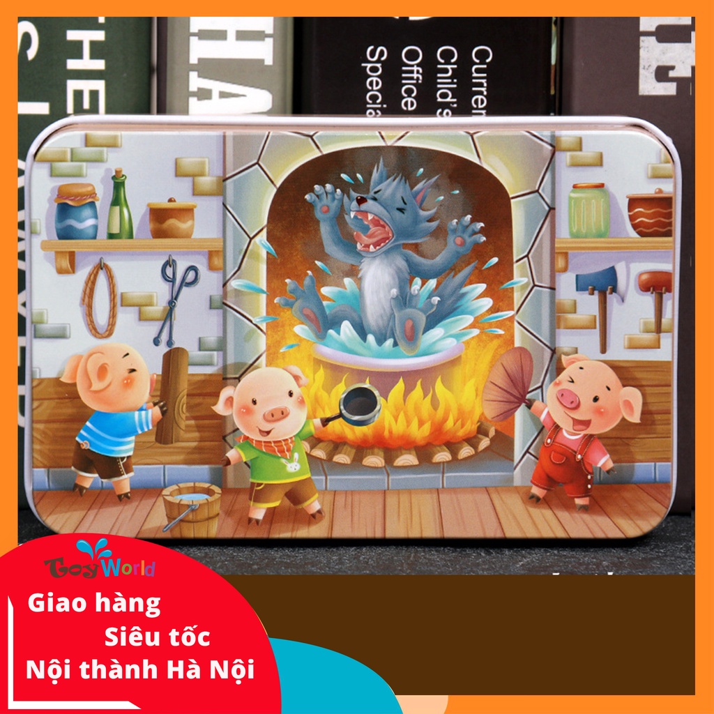 Bộ Tranh Ghép Hình Bằng Gỗ 60 Mảnh Cho bé 3-10 Tuổi Giúp Phát Triển Tư Duy Toàn Diện