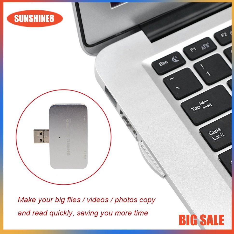 Đầu Đọc Thẻ Nhớ Usb 3.0 Và Micro Usb 2 Trong 1