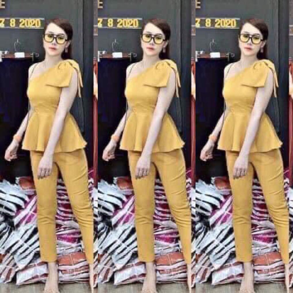 SET BỘ THỜI TRANG TRỄ VAI DỄ THƯƠNG