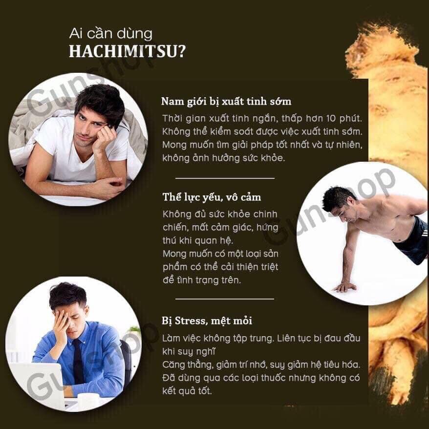 [Hàng Hot] Combo 3 gói Tinh chất Nhật Bản H-achimitsu