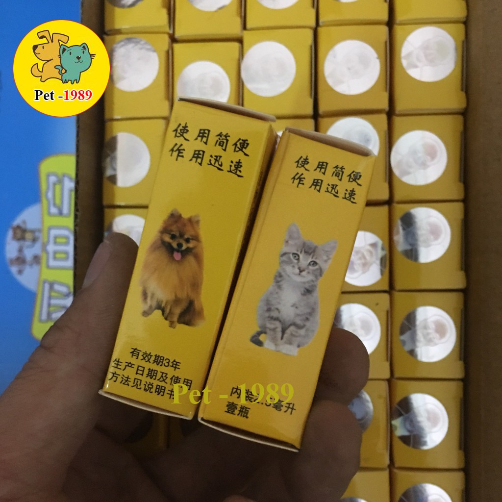 Nhỏ Gáy Ve Rận Bọ Chét Cho Chó Mèo  Pet-1989