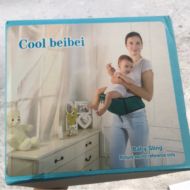 Địu ngồi cho bé có lưới thoáng Cool Beibei (có hộp)