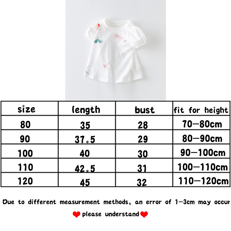 Áo Thun Cotton Mỏng Ngắn Tay Thời Trang Mùa Hè Hàn Quốc Dễ Thương Dành Cho Nữ