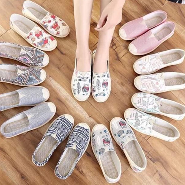Giày vải nữ