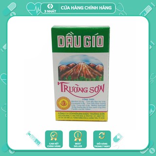 Dầu gió xanh Trường Sơn lọ 2,5ml, dầu gió xanh xoa bóp giảm đau nhức
