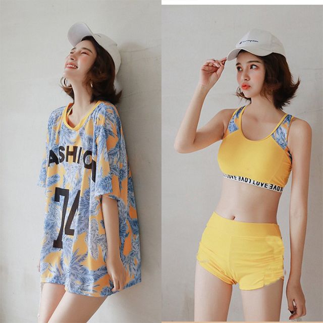 Có sẵn Bộ đồ bơi bikini thể thao áo lưới nữ siêu đẹp | WebRaoVat - webraovat.net.vn