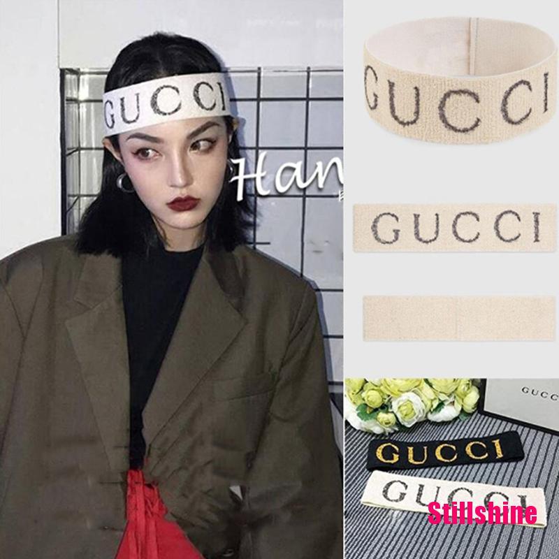 Băng Đô Cài Tóc In Chữ Gucci