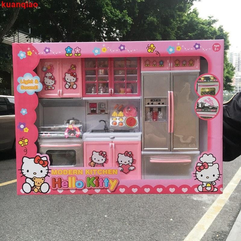 Bộ đồ chơi nhà Bếp Hello Kitty Đáng yêu