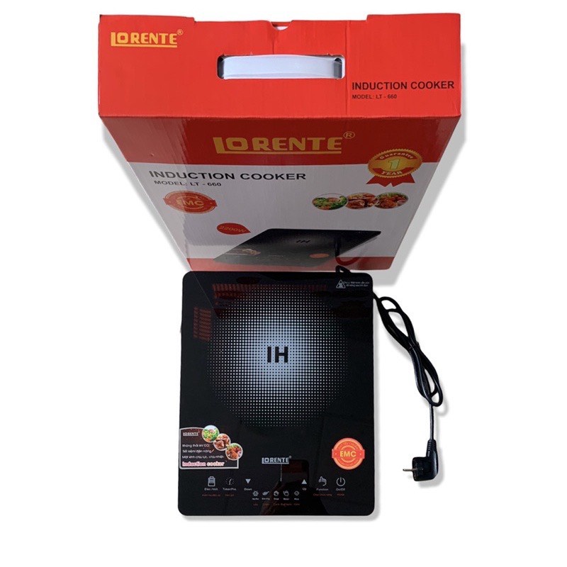 Bếp điện từ Lorente LT-660 Hàng Chính Hãng