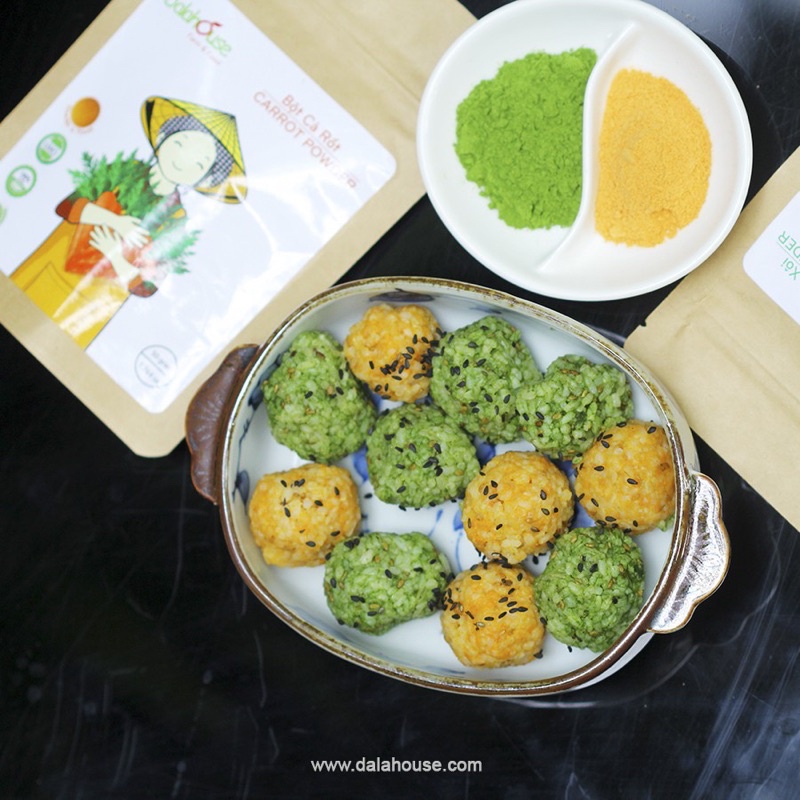 Combo bột rau dinh dưỡng 7 gói cho bé ăn dặm Dalahouse date 9/2023