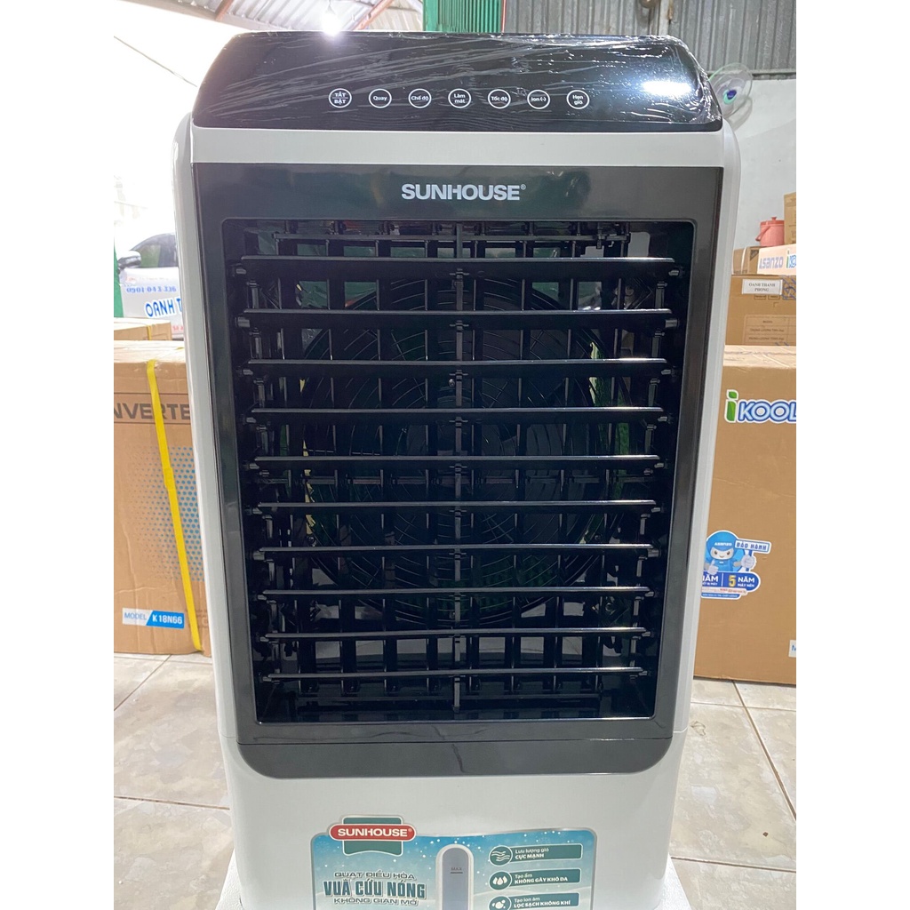 Quạt hơi nước Sunhouse SHD7726 40 lít , quạt điều hoà, máy làm mát không khí - Điện máy Sunhouse