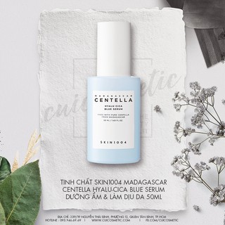 Tinh chất cấp ẩm Skin1004 Madagascar Centella Hyalu-cica Blue Serum 50ml
