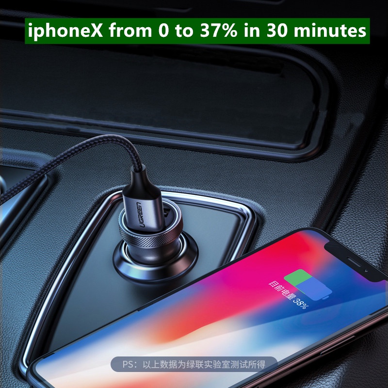 Ugreen Củ Sạc Nhanh Mini Cho iPhone 13 / 12 / 11 Galaxy S22 / S21 / A52 Huawei P40 / P30