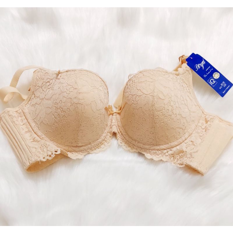 [BIGSIZE] Áo ngực Ren tạo khe bản lớn, cup B.