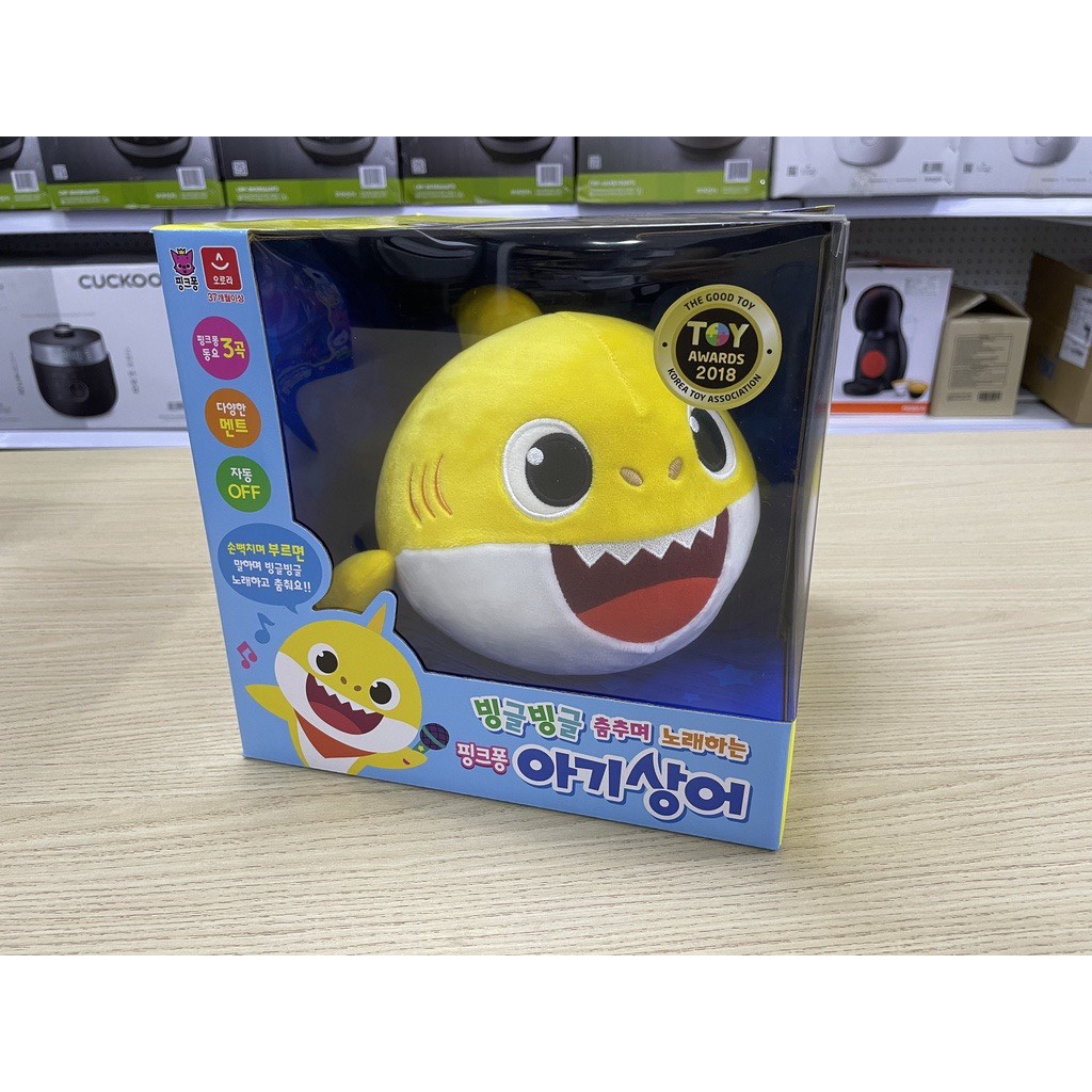Búp bê cá mập Baby Shark - Pinkfong nhảy múa và hát