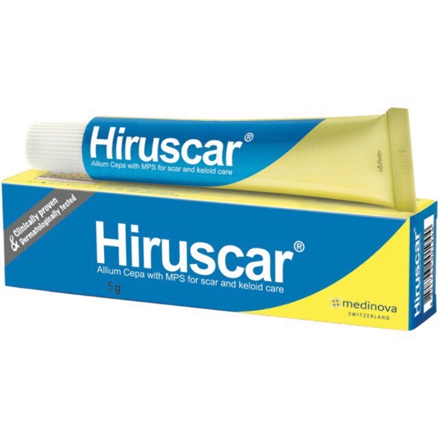 Gel hỗ trợ trị sẹo Hiruscar 5g/ 20g