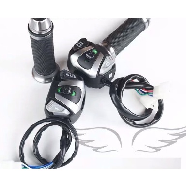 Bộ tay ga xe điện Xmen đời mới 2 bên