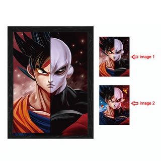 Tranh Treo Tường Trang Trí 3d Hình Dragon Ball