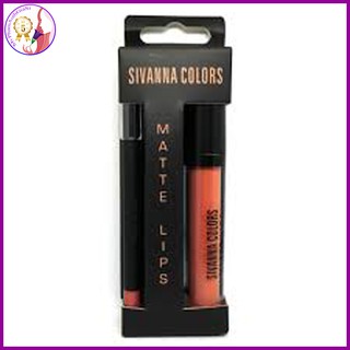 Son kem lì sivanna colors matte lips