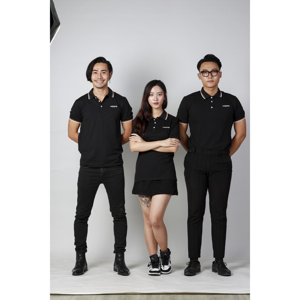 Áo thun Polo nam nữ UNISEX cổ bẻ vải Cotton xuất xịn, chuẩn form,sang trọng-lịch lãm MIDORI STUDIO