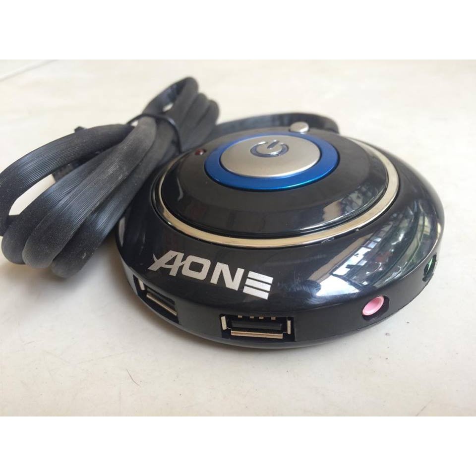 NÚT NGUỒN AONE USB AUDIO tròn dán