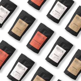 Cà phê rang xay dòng Robusta - Serepok Coffee 500g/gói