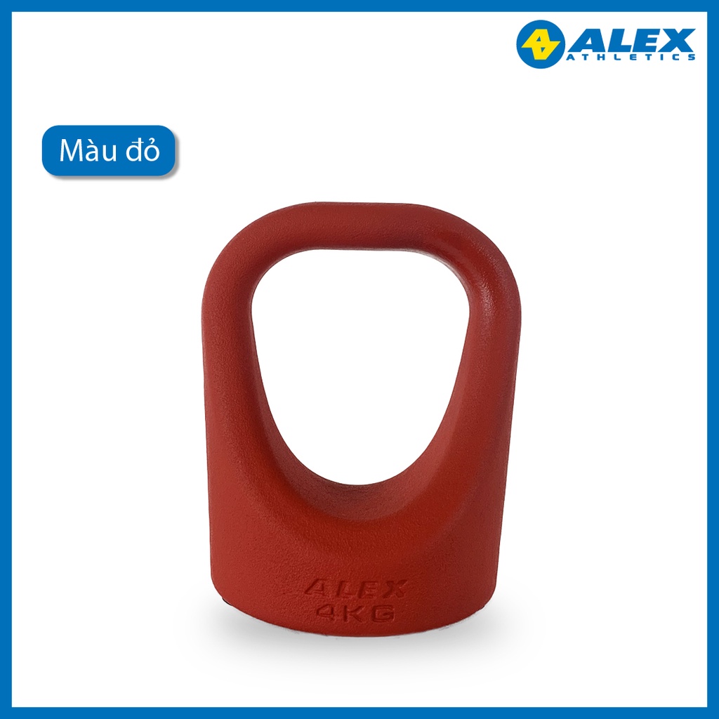 Tạ Ấm 4Kg  ALEX Cao Cấp, Tạ Bình Vôi Tập Gym Squat,Gang Nguyên Khối Sơn Tĩnh Điện, Chặn Sách, Decor – ALEX Việt Nam