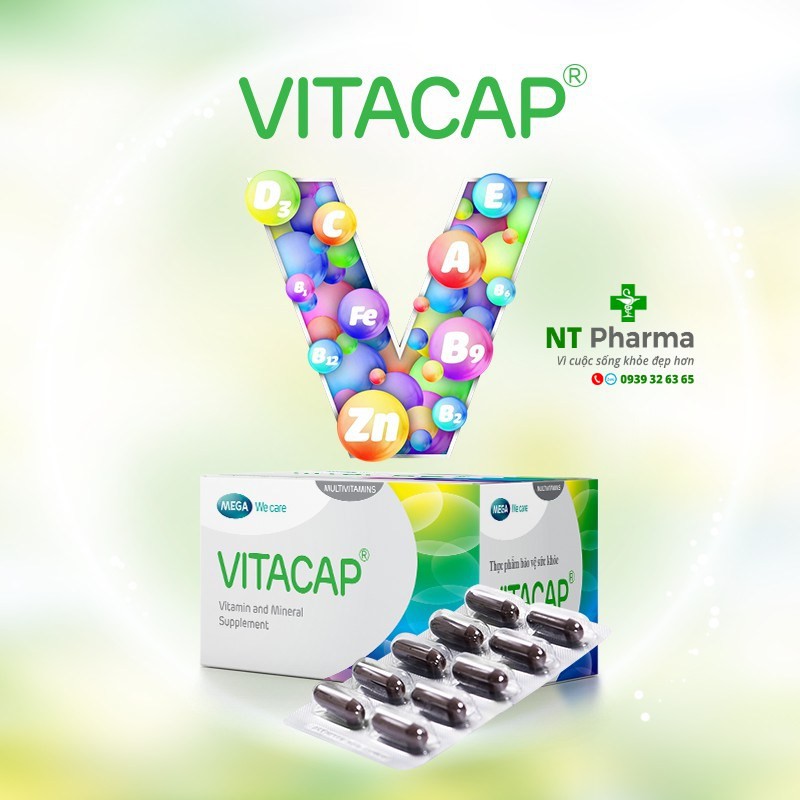 VITACAP - Viên uống Multivitamin và khoáng chất (Chính hãng)