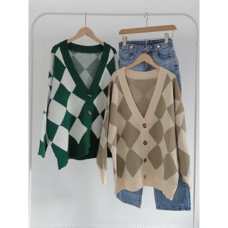 Áo Cardigan ovan (Ảnh/Video tự chụp)