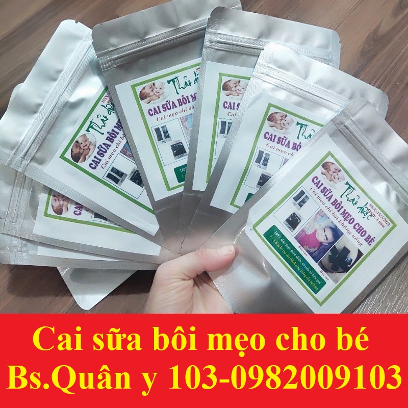 BỘT CAI SỮA MẸO THẢO DƯỢC CHO BÉ