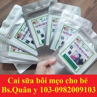Thảo dược cai sữa bôi mẹo cho bé mẹ , cai mẹo chỉ bôi không uống, an toàn cho mẹ và bé