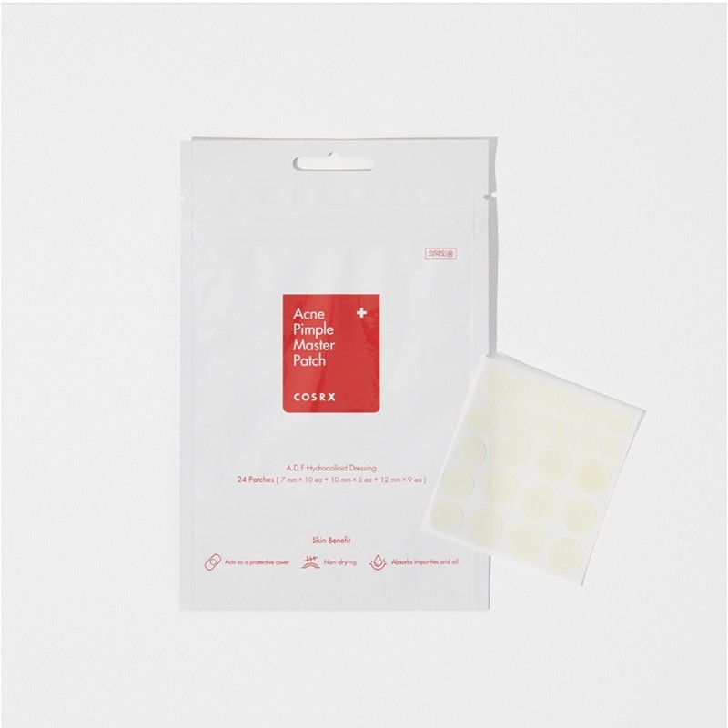 [ DUTY FREE ] MIẾNG DÁN MỤN COSRX ACNE PIMPLE / CLEAR FIT MASTER PATCH